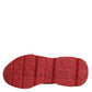 Red Leather Daymaster Low Top Sneakers Shoes