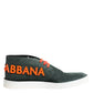 Green Derby Logo Casual Men Sneakers Shoes