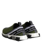 Green Logo Low Top Sorrento Men Sneakers Shoes