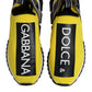 Yellow Logo Low Top Sorrento Sneakers Shoes