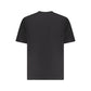 Black Cotton Men T-Shirt