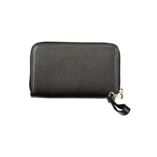 Black Polyethylene Women Wallet