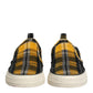 Multicolor Portofino Tartan Check Sneakers Shoes