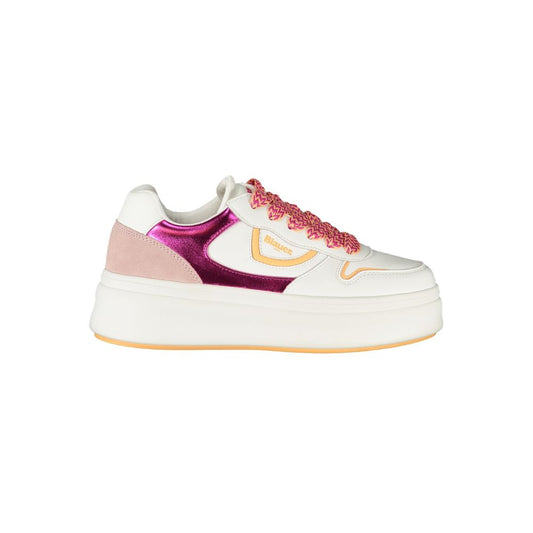 White Leather Women Sneaker