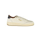 White Leather Women Sneaker