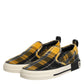 Multicolor Portofino Tartan Check Sneakers Shoes