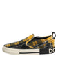 Multicolor Portofino Tartan Check Sneakers Shoes