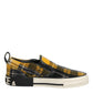 Multicolor Portofino Tartan Check Sneakers Shoes