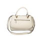 White Polyethylene Women Handbag