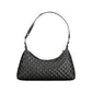 Black Polyethylene Women Handbag