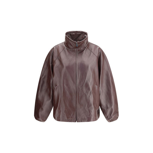 Oversized leather Jacket