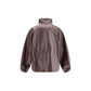 Oversized leather Jacket