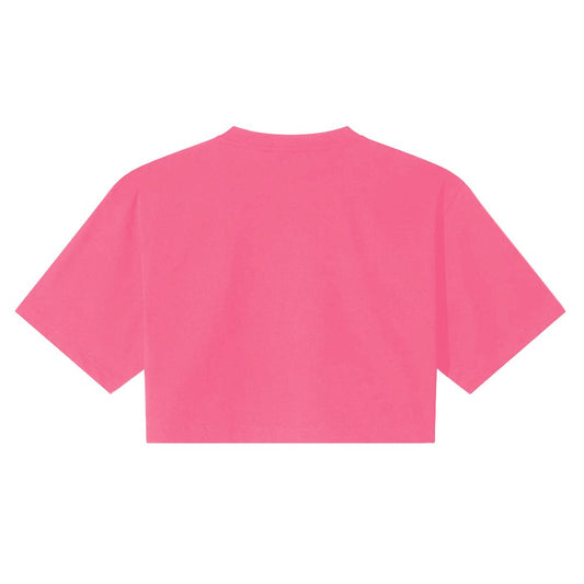 Fuchsia Cotton Tops & T-Shirt