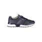 Blue Polyester Sneaker