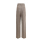 Prince of wales Wide leg Pants