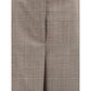 Prince of wales Wide leg Pants