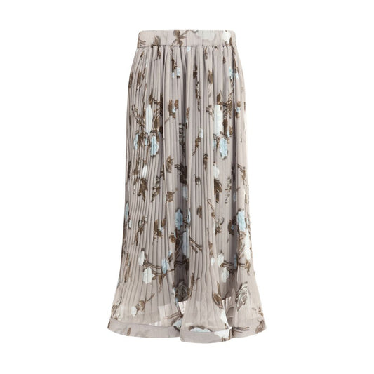 Chiffon pleated Skirt