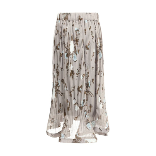 Chiffon pleated Skirt