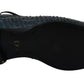 Blue Python Leather Snakeskin Shoes