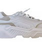 White Daymaster Low Top Mens Sneakers