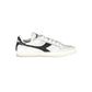 White Fabric Sneaker