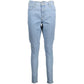 Blue Cotton Jeans & Pant