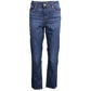 Blue Cotton Jeans & Pant
