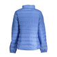 Blue Polyester Jackets & Coat
