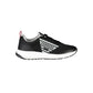 Black Polyester Sneaker