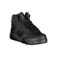 Black Polyester Sneaker