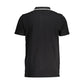 Black Cotton Polo Shirt
