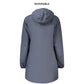 Blue Polyester Jackets & Coat