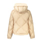 Beige Polyester Jackets & Coat