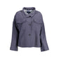 Blue Cotton Jackets & Coat