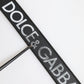Black Polyester Leather Metal Buckle Belt