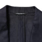 Dark Blue Single Breasted Men Suit Blazer