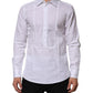 White Poplin Cotton Formal Men Dress Shirt
