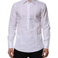 White Poplin Cotton Formal Men Dress Shirt