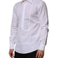 White Poplin Cotton Formal Men Dress Shirt