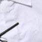 White Poplin Cotton Formal Men Dress Shirt