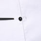 White Bib Cotton Poplin GOLD Men Formal Shirt