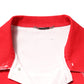 Red Sleeveless Logo Plaque Vest Jacket