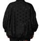 Black Cargo Windbraker Logo Mania Jacket