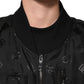 Black Cargo Windbraker Logo Mania Jacket