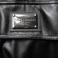 Black Polyester Logo Plaque Bomber Jacket