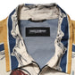 Multicolor Italian Motif Men Bomber Jacket