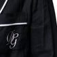 Dark Blue DG Embroidery Jacket Robe Blazer