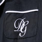 Dark Blue DG Embroidery Jacket Robe Blazer