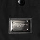 Black Short Sleeve Button Men Casual Shirt