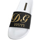 White Black Leather Sandals Beachwear Shoes